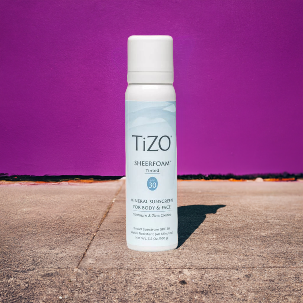 TiZO SheerFoam Body & Face Sunscreen (Tinted)